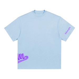 Футболка Unisex Crew Neck Moderate Heavyweight HUANQIU, синий