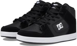Кроссовки DC Shoes Girls DC Unisex-Child Manual V Hi для скейтборда, белый/черный