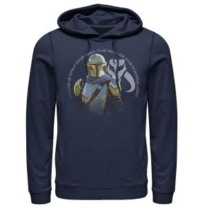 Мужская толстовка с капюшоном «Звездные войны: Мандалорец» The Way Of The Mandalore Star Wars