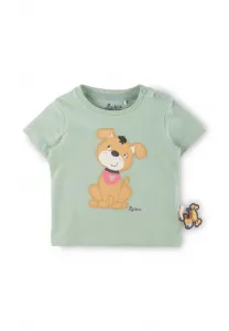 Забавная футболка с собачьим принтом Sigikid, Grün