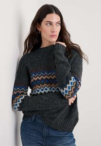 Джемпер Seasalt Cornwall GOLDEN LIGHT , Grey Sonata Coal Jetty Mix/Grey