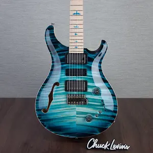 PRS Private Stock Специальная Полуакустическая Электрогитара - Sub Zero Glow - №0384576