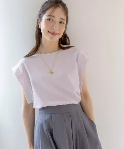 Топ с французскими рукавами и кружевной отделкой в виде лестницы Suite L, цвет Pink [012]