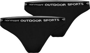 Трусы Normani Outdoor Sports 2er Pack Damen Merino Tanga „Dubbo“, черный