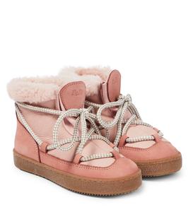 Кожаные ботильоны montone Pèpè, розовый