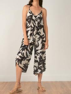 Женский широкий джемпер черного/белого цвета ELAN