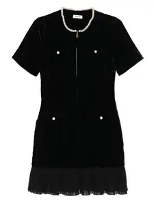 Декорированное платье Sandro, черный