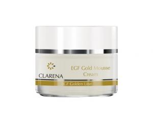 Пептидный крем в муссе с коллоидным золотом и BIO-Placenta EGF Gold Mousse Cream 50 мл, Clarena