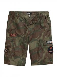 Тканевые шорты John F. Gee, цвет dunkel oliv