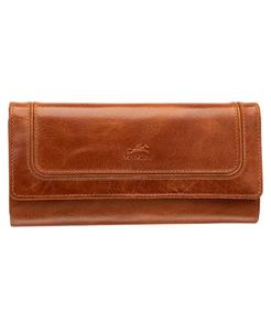 Кошелек South Beach с защитой RFID и тройным складыванием Mancini