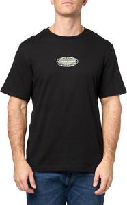 Timberland мужская футболка с принтом спереди и сзади, Black