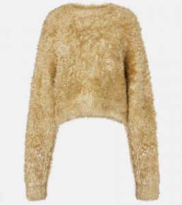 Свитер с пайетками Noir Kei Ninomiya, Gold