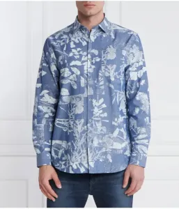 Рубашка regular fit Guess Jeans, синий