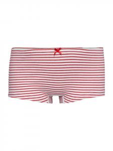 Comazo Короткие шорты для девочек, бело-красные