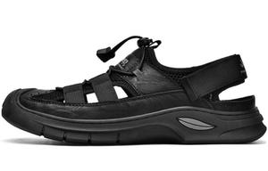 Jeep Дышащие спортивные сандалии мужские черные, цвет Black