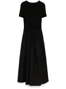 Платье с закругленным подолом JNBY, черный