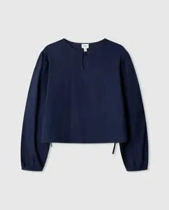 Детская блузка Дания Pepe Jeans, темно-синий