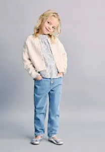 Джинсы прямого кроя для малышей Mango Kids, Medium Blue