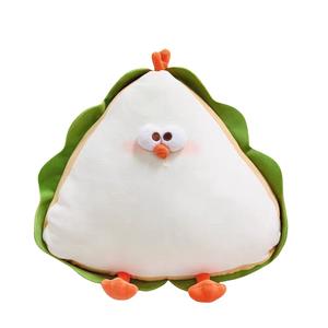 Круглая катящаяся плюшевая кукла бургер-цыпленок высота 27см/30см Tak Bebe