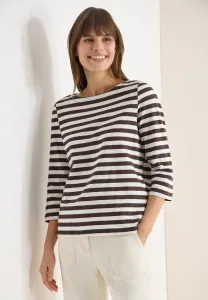 Базовая футболка с длинными рукавами gestreiftes Cecil, Braun