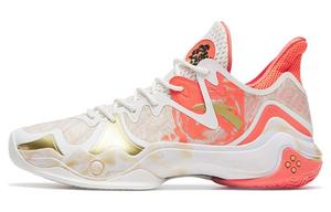 Кроссовки Anta Craze 4 Basketball, белый/розовый