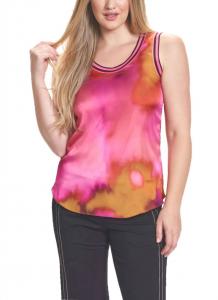 Сатиновая майка Wild в розовом цвете Multi Beate Heymann