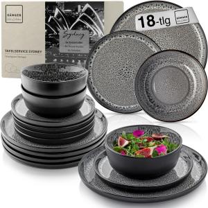 Столовый сервиз Sänger, 33x34x46,5 см, серый