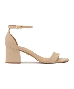 Босоножки на низком каблуке Kazar, бежевый