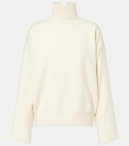 Водолазка из смеси шерсти и хлопка Jil Sander, Stone