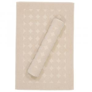 Комплект домашнего текстиля Linum, комплект из 2 ковриков для ванной из турецкого хлопка Sinemis Circle Design Linum Home Textiles, бежевый