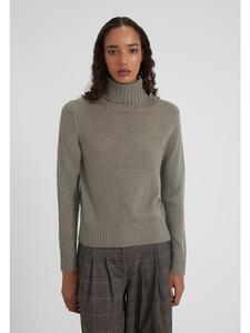 Style Republic Обычный свитер с высоким воротником, оливково-белого цвета