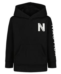 Детская толстовка с длинным рукавом и капюшоном (8-20 лет) Nautica, Black