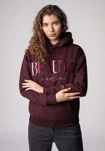 Худи Sublevel Hoodie, Dark-Red/Dark Red