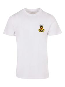 Футболка Rubber Duck Captain TEE UNISEX белого цвета F4NT4STIC