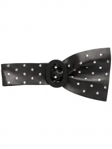 Ремень с заклепками RED(V), черный