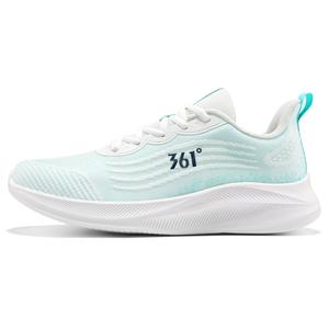 361° Нескользящие и дышащие низкие кроссовки для бега на короткие дистанции, мужские, белые и зеленые