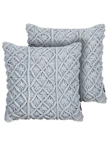 Декоративная подушка Beliani 2er Set Deko GOREME, синий