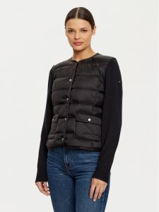 Приталенный пуховик WW0WW44343 Tommy Hilfiger, черный