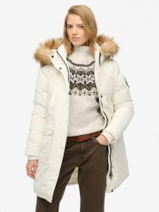 Парка Everest Faux Fur Superdry, Off White