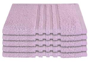 Набор полотенец Schiess шт Milano 5-teilig, 30x1x50 см, розовый