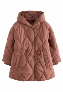 Зимнее пальто стандартного кроя с ромбовидной стежкой, водоотталкивающее. Next, Rust Red