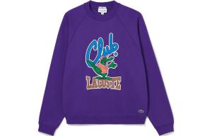 Свитшот из джерси с графическим принтом Lacoste, цвет Shilo Blue