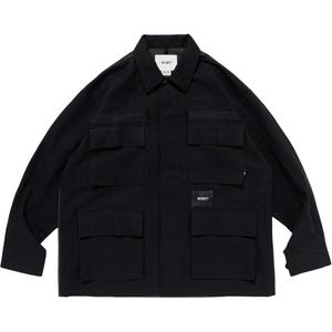 Многофункциональная хлопковая рубашка WTAPS, черный