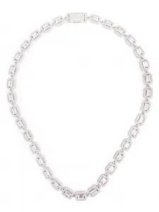 Колье Tennis Darkai, серебристый