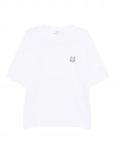 Футболка с нашивкой Maison Kitsuné, белый