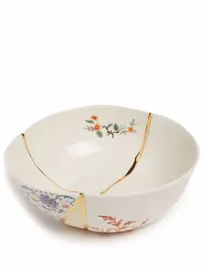Глубокая тарелка KINTSUGI-n'1 Seletti, белый