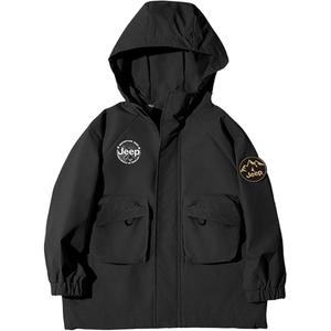 Ветровка для подростков Jeep, черный