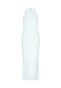 IZIA Вязаное платье 'Festival' в светло-голубом цвете