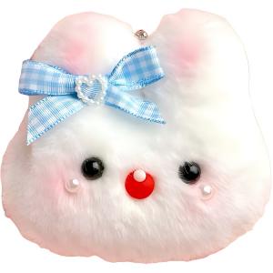 Милые пищащие плюшевые куклы с головой кролика высотой 8см ROUERXIONG