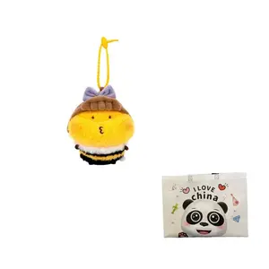 Плюшевый кулон-брелок Bee Honey Charm Keychain Dolls высотой 8,5 см Bitter purchase, Honey Pendant: Sister'S Hair